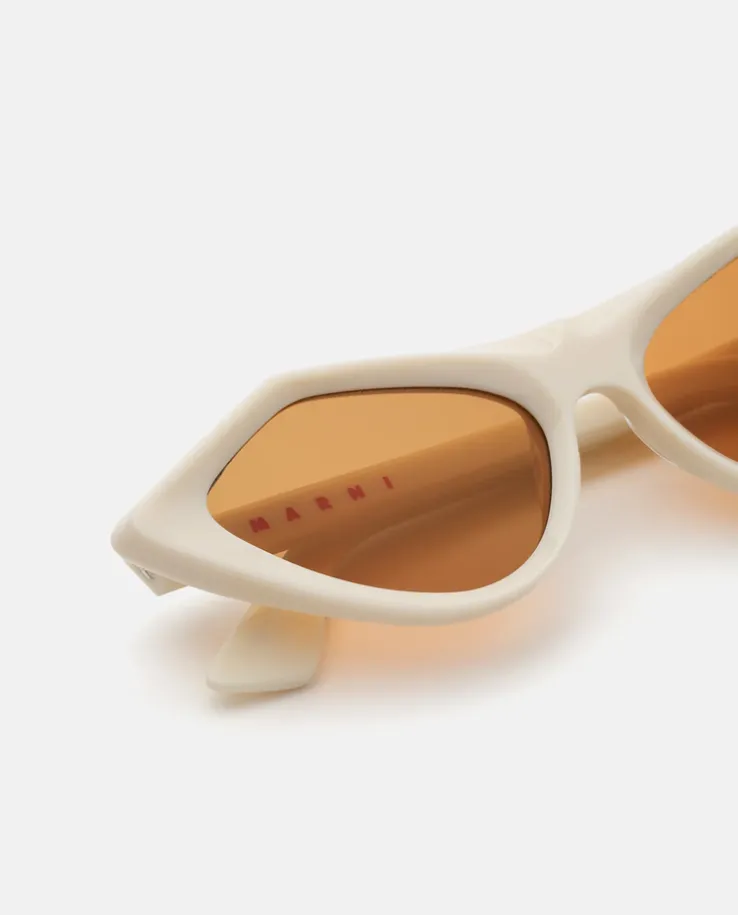 Okulary przeciwsłoneczne Marni Tikbarri Cream