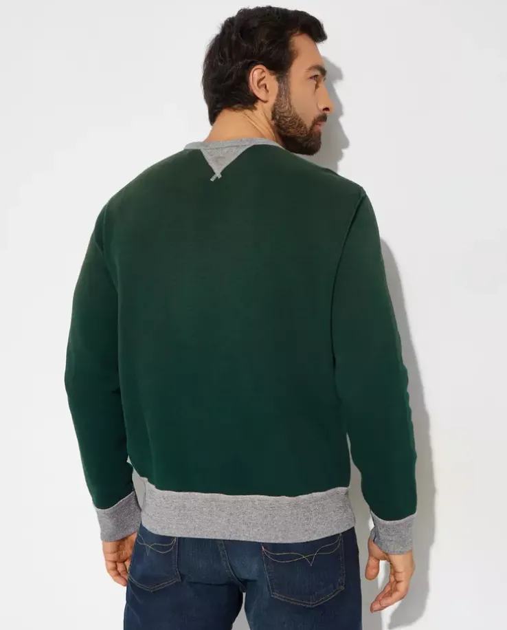 Polarowa bluza w stylu vintage