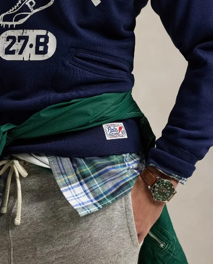 Polarowa bluza z logo Vintage Fit