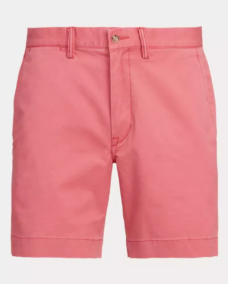 Różowe spodenki Straight Fit Chino
