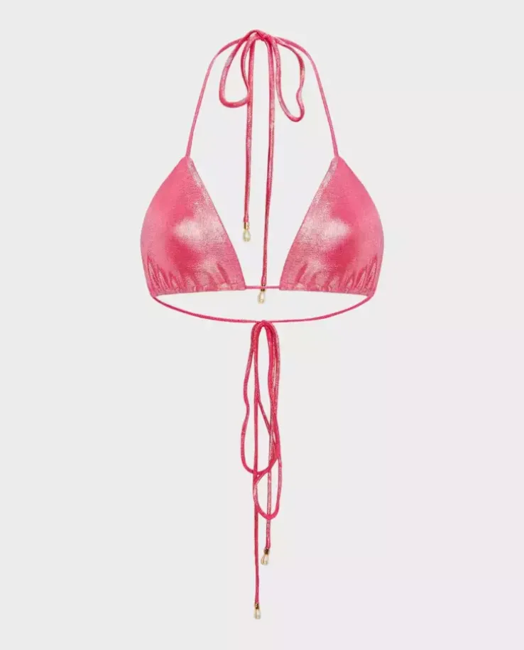 Różowy top od bikini Rio
