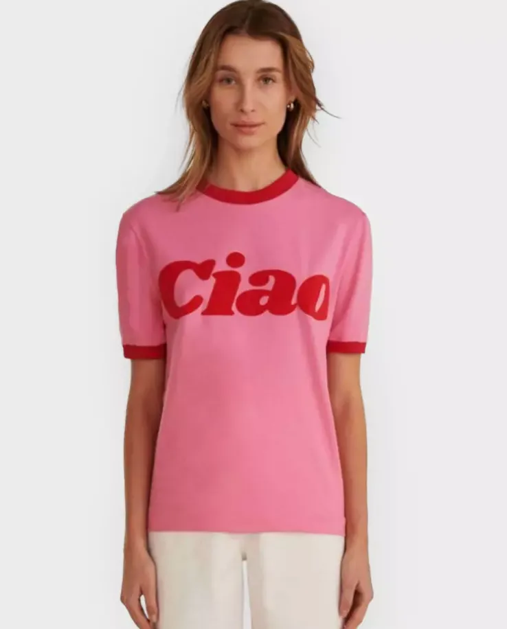 Różowy t-shirt Ciao