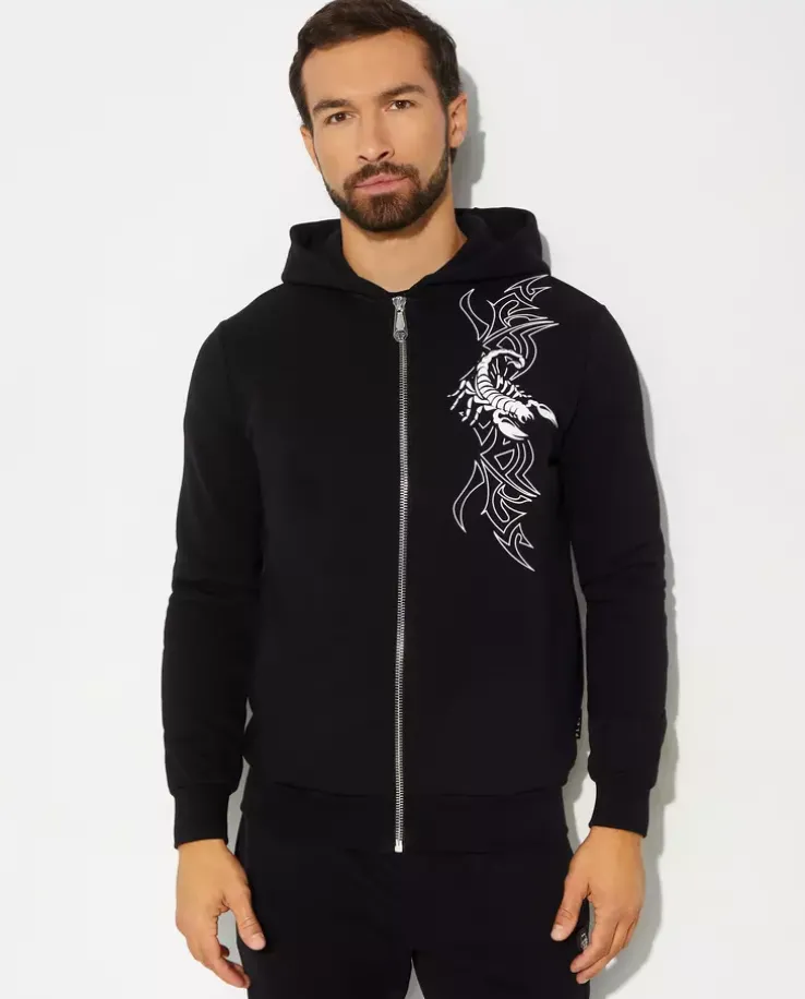 Rozpinana bluza z kapturem Skorpion