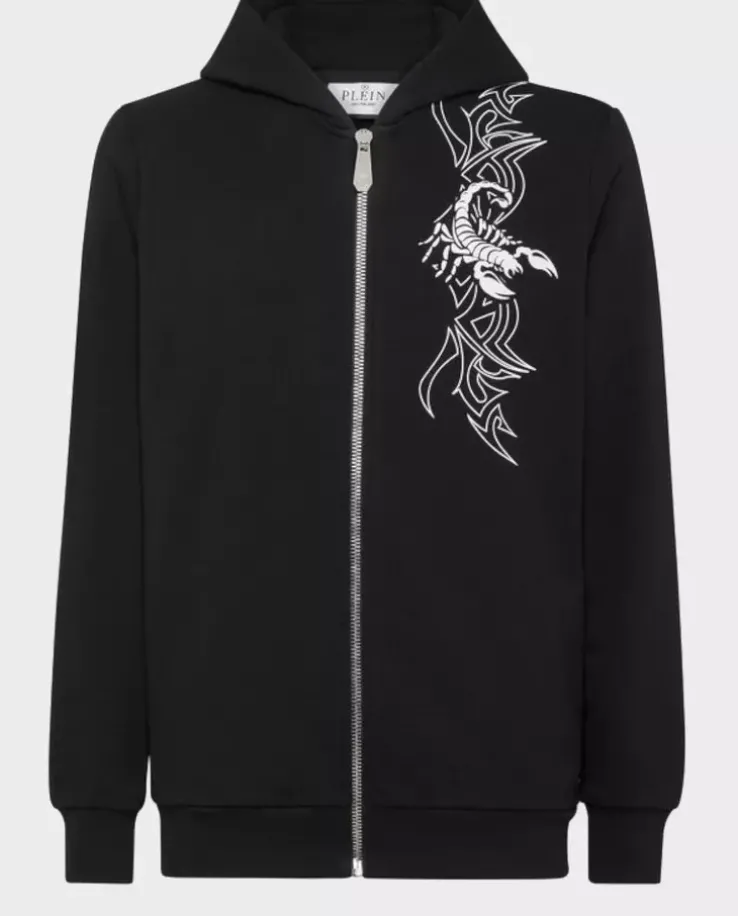Rozpinana bluza z kapturem Skorpion