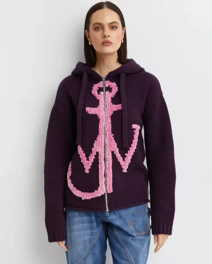 Rozpinana bluza z kotwicą