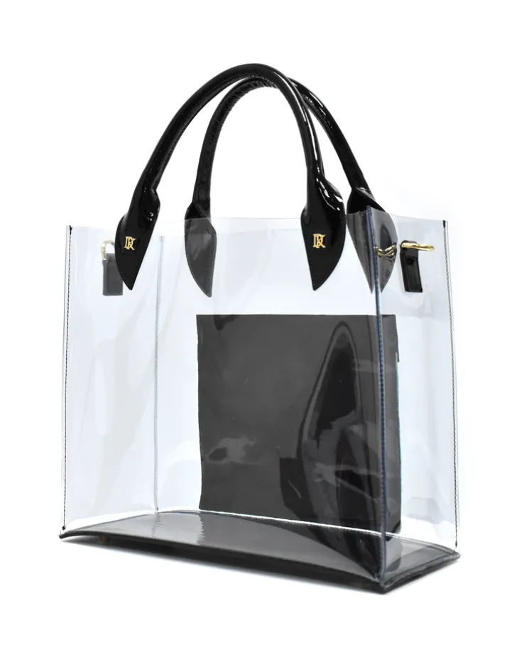 Silikonowa torebka Shopper Green Signatures