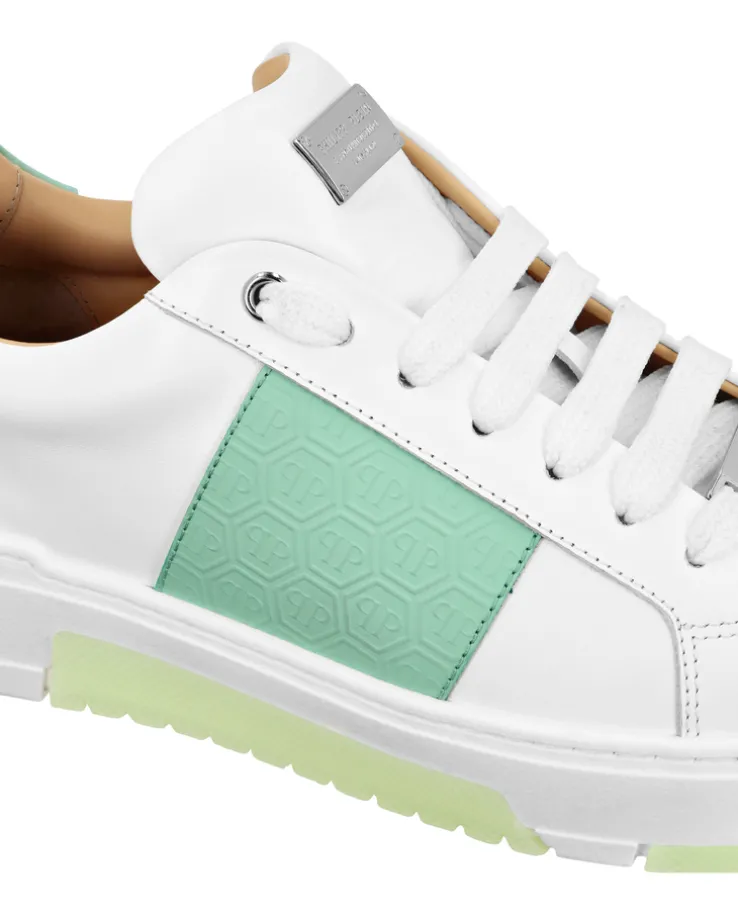 Skórzane sneakersy Lo-Top