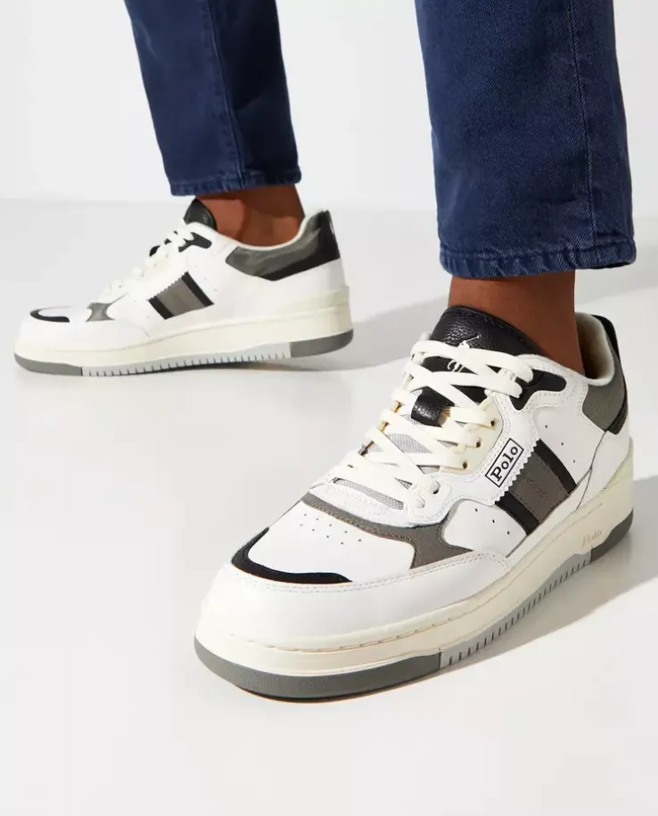 Skórzane sneakersy Masters Sport