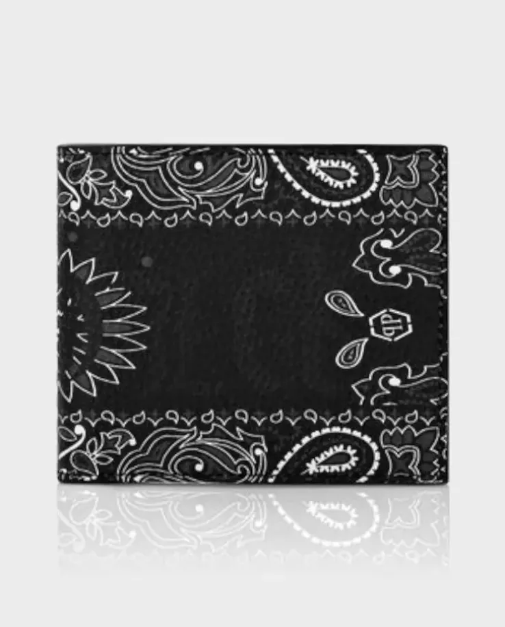Skórzany portfel Paisley Gothic