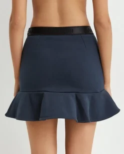 Spódnica mini z kieszeniami