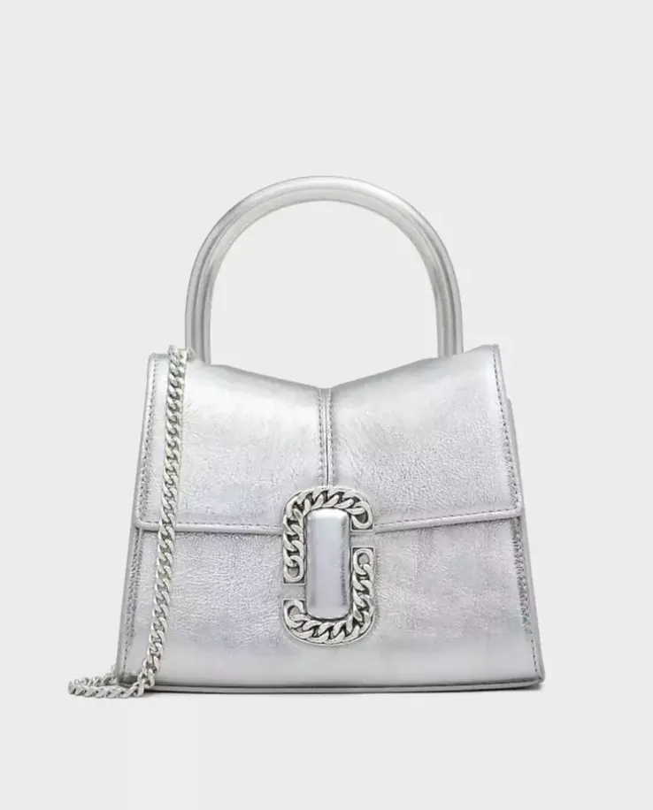 Srebrna torebka The St. Marc Mini Top Handle