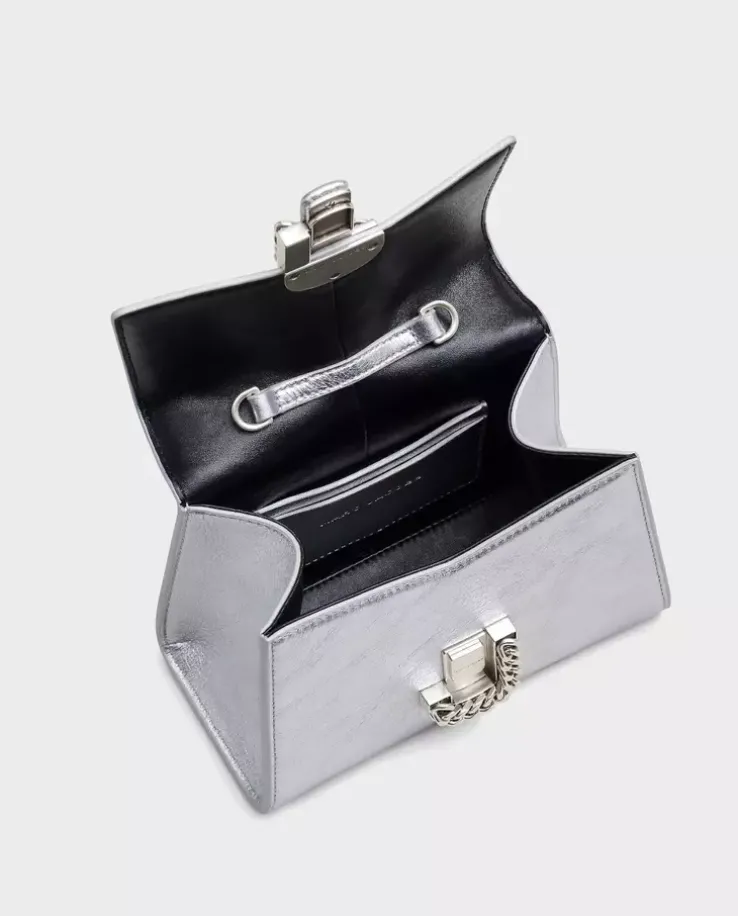 Srebrna torebka The St. Marc Mini Top Handle