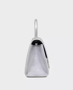 Srebrna torebka The St. Marc Mini Top Handle