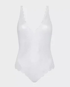 Srebrny strój jednoczęściowy North Maillot