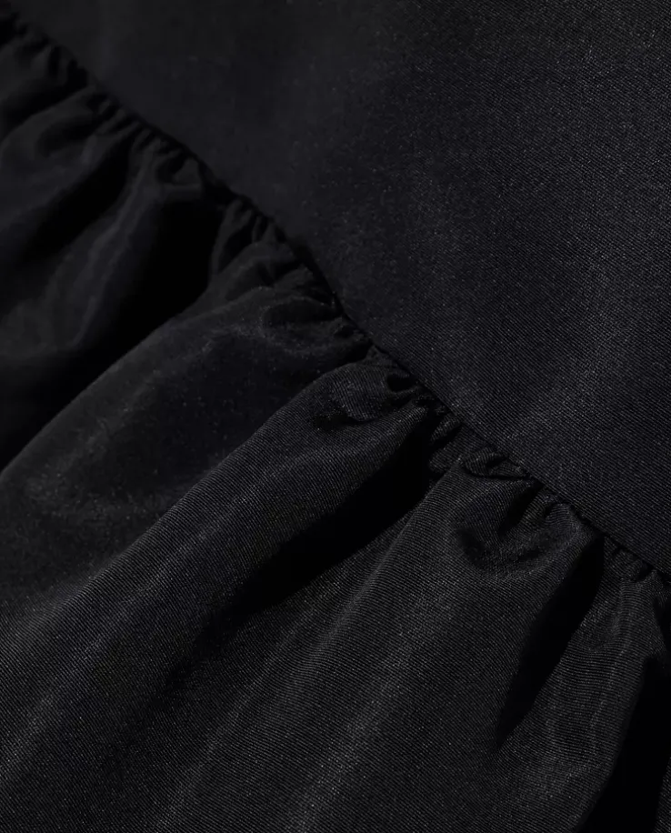 Sukienka mini Peplum z falbaną