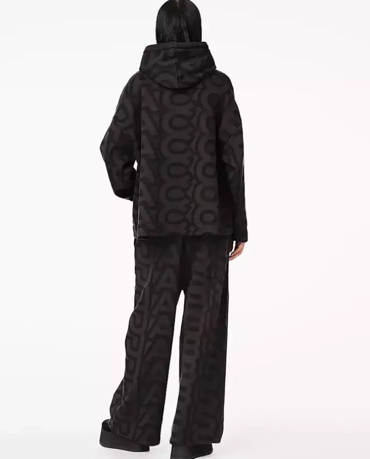 Szara bawełniana bluza The Monogram Oversize