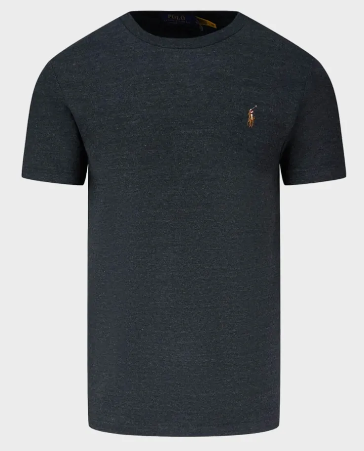 Szara koszulka Slim Fit
