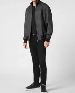 Szara kurtka bomber