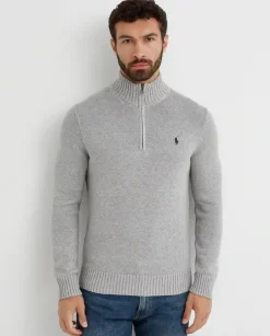 Szary sweter Regular Fit