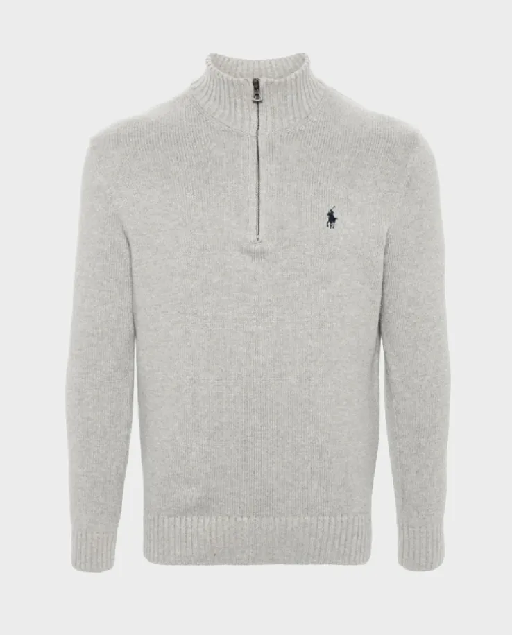 Szary sweter Regular Fit