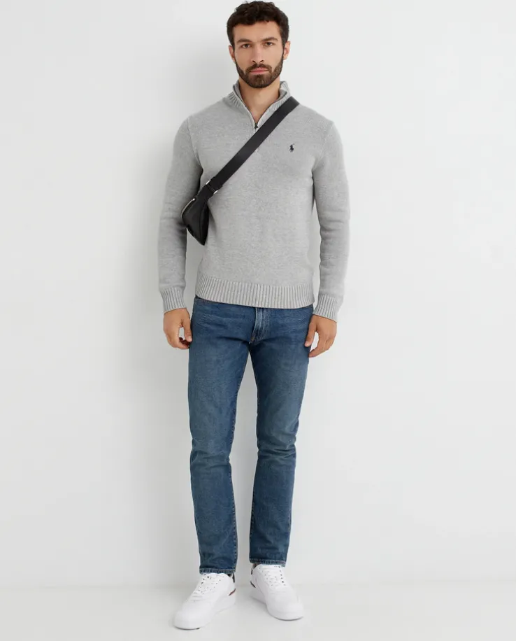Szary sweter Regular Fit