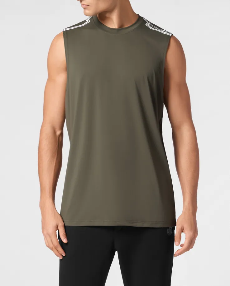 Tank top w kolorze khaki