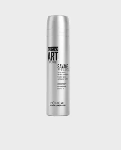 Tecni Art Pure Savage Panache Powder Spray bezzapachowy puder w sprayu nadający objętość włosom Force 4 250ml