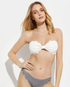 Top od bikini bez ramiączek