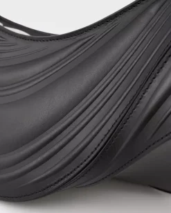 Torebka Mini Spiral Embossed Leather Pouch