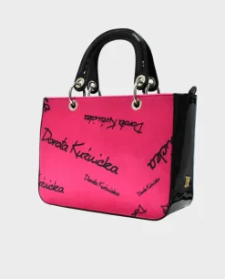 Torebka Pink Velour Signatures