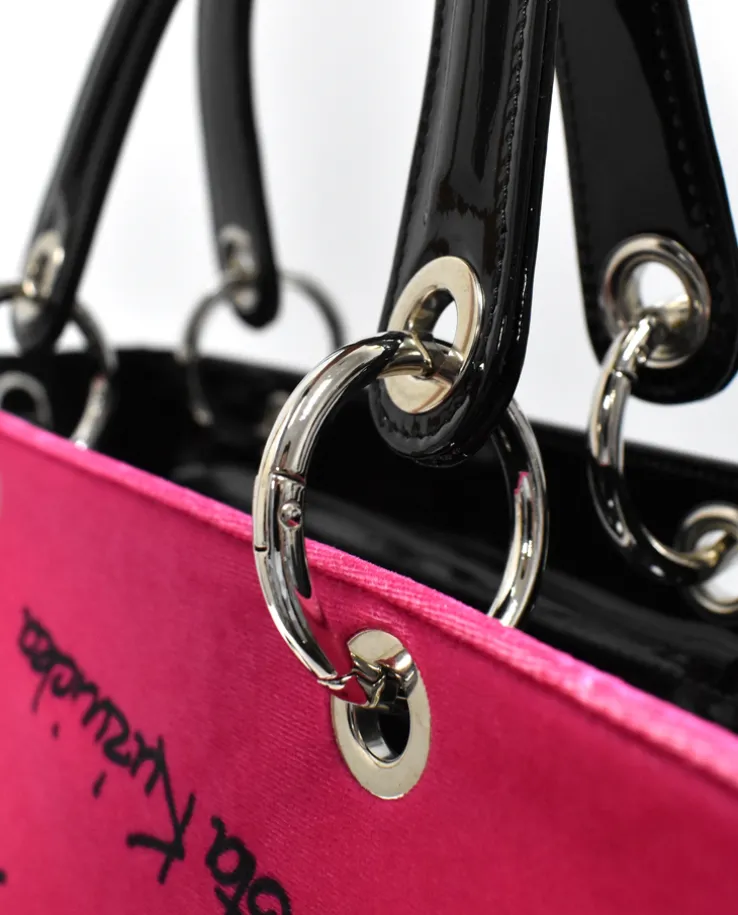 Torebka Pink Velour Signatures