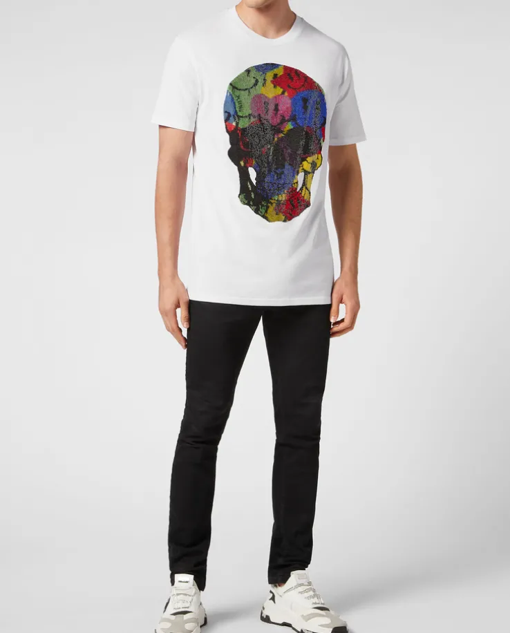 T-shirt z aplikacją