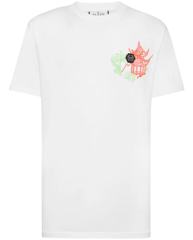 T-shirt z aplikacją