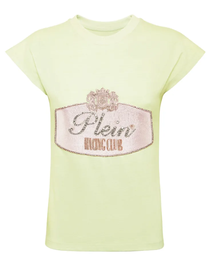 T-shirt z nadrukiem z logo