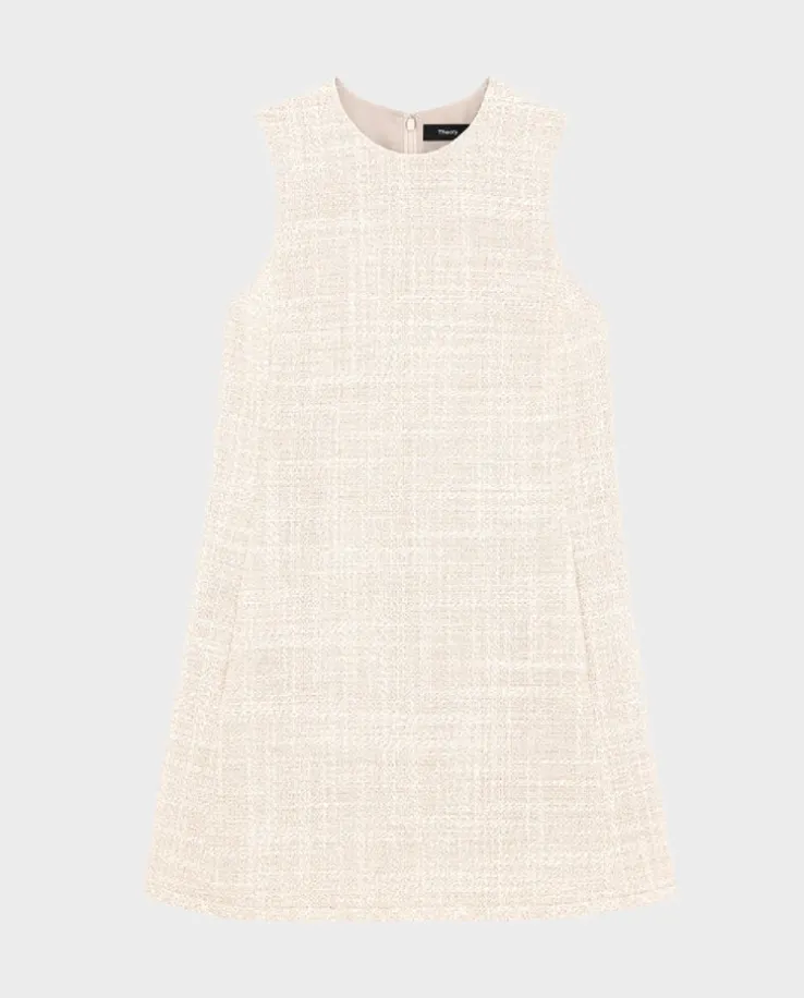 Tweedowa sukienka mini