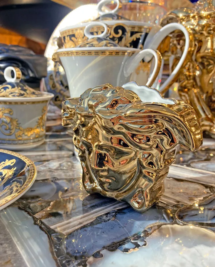 Wazon mały Medusa Grande Gold