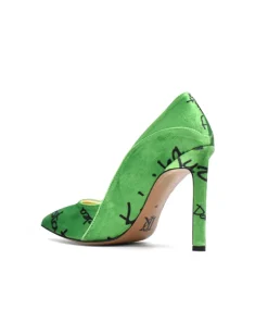 Welurowe szpilki Green Signatures