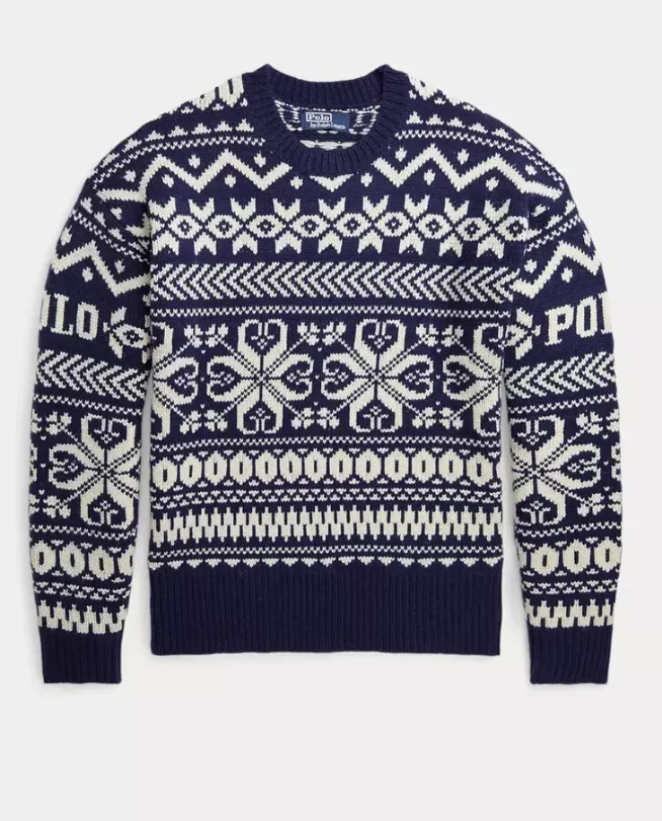 Wełniany sweter Regular Fit