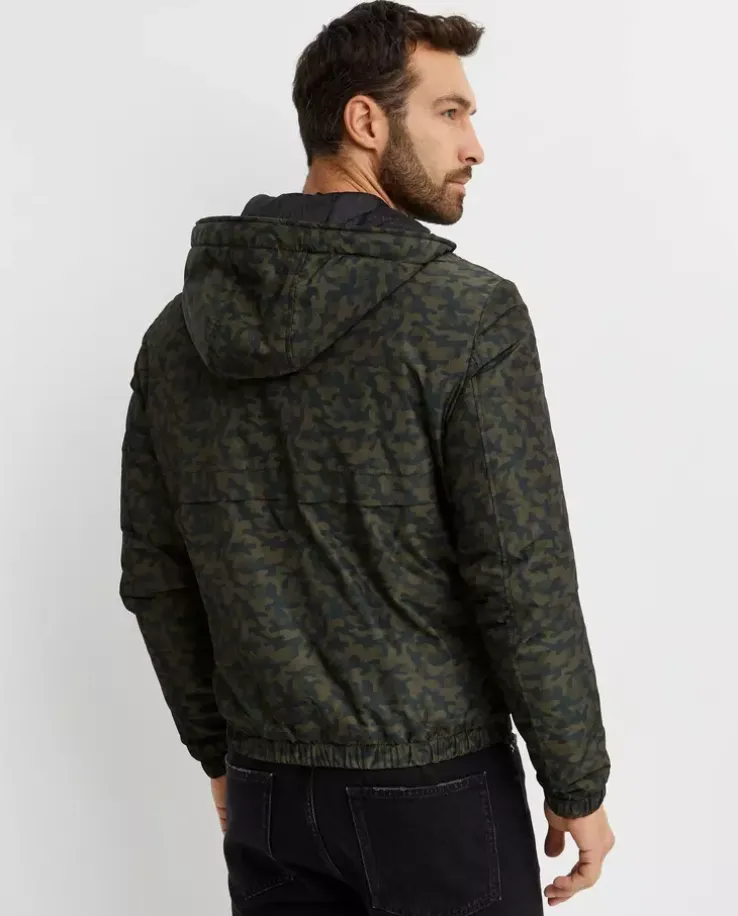 Wiatrówka we wzór moro Camouflage
