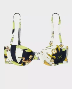 Wzorzysta góra od bikini