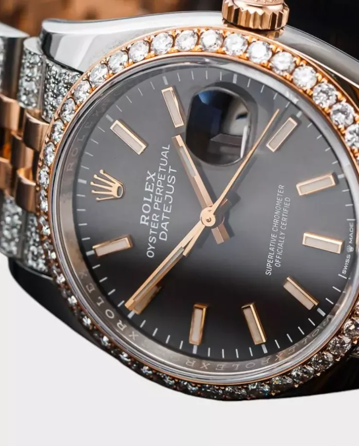 Zegarek Rolex Datejust 36 Everose ICED