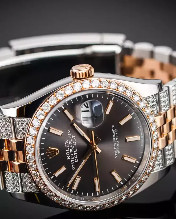 Zegarek Rolex Datejust 36 Everose ICED