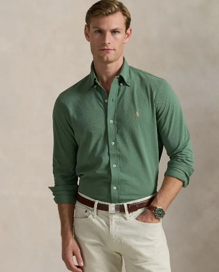 Zielona koszula Regular Fit