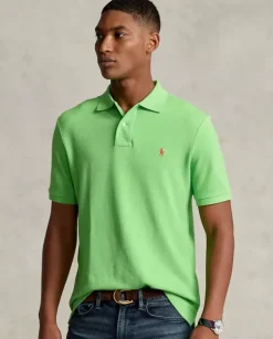 Zielona koszulka Slim Fit