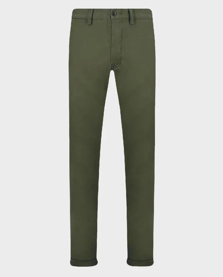 Zielone spodnie chino