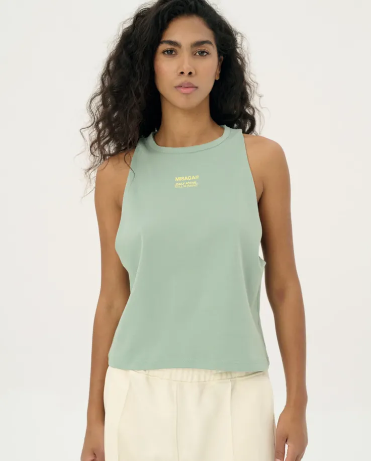 Zielony tank top Motion